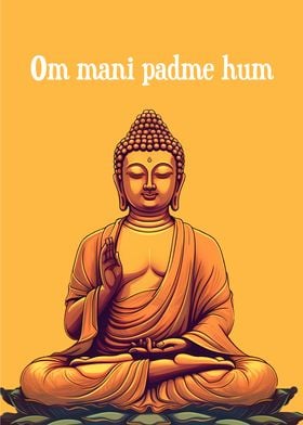  Om Mani Padme Hum Buddha