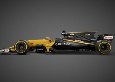 Renault RS17 2017 F1 Car