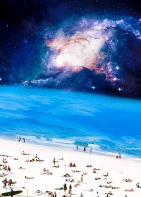 Nebula Space Beach 