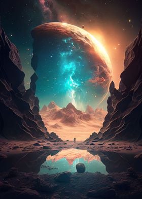 space landscape fantasy