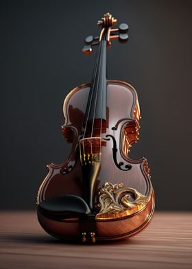 Violin music art