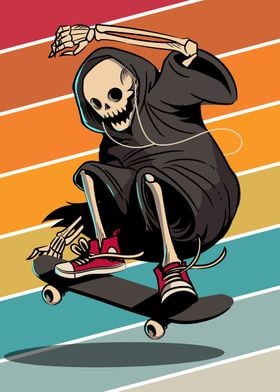 Grim Reaper Skating