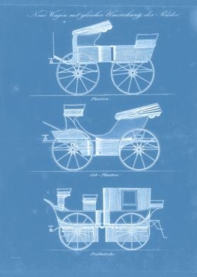 Vintage wagon carriage 