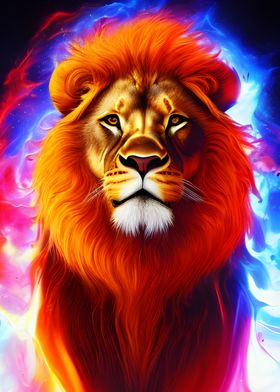 Fierce Lion 