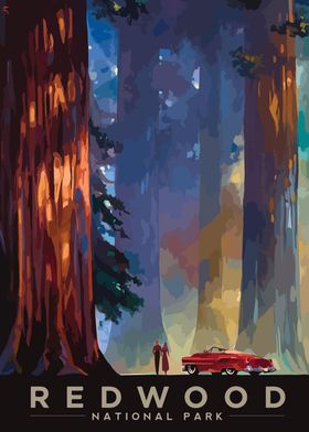 Travel to redwood