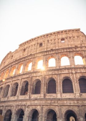 Sunlight through Colosseum