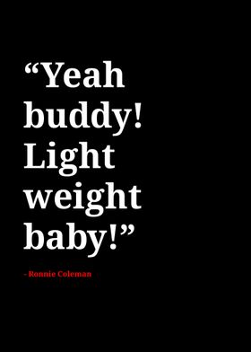 Ronnie Coleman quotes 