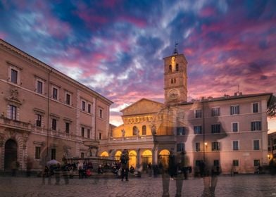 Purple Sunset Trastevere