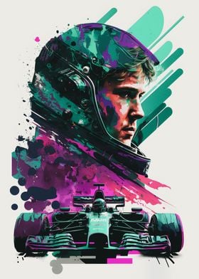 Vettel Posters Online - Shop Pictures, | Metal Paintings Prints, Displate Unique