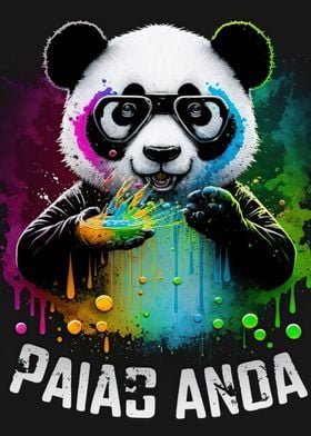 Panda neon