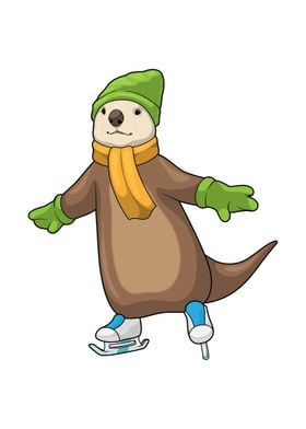 Otter Ice skating Sports