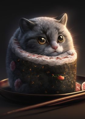 Cat Sushi