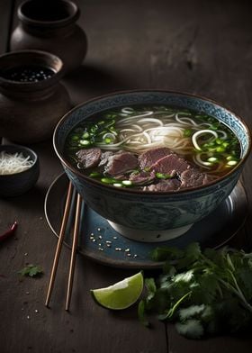 Asian Pho Noodle Soup-preview-2