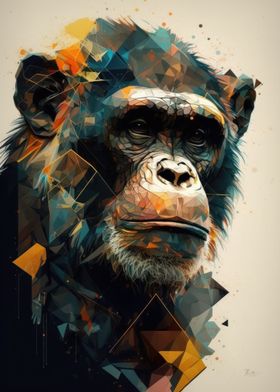 Chimpanzee Artwork