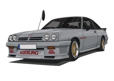 Opel Manta GSi Fuchs White