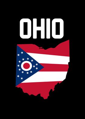 Ohio Flag TShirt State of