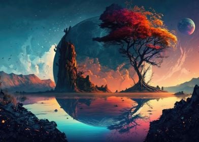 Fantasy landscape