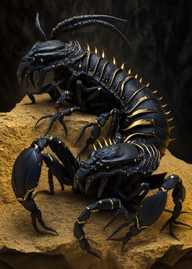 King Scorpion Black Gold