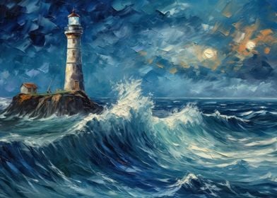 Starry Lighthouse