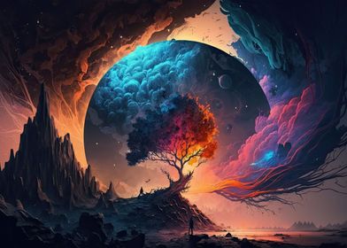 Fantasy landscape