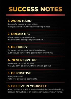 success note