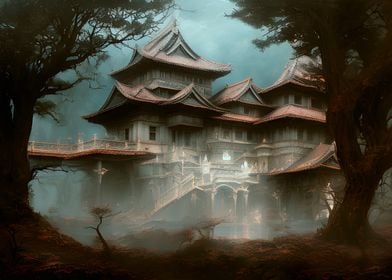 Enchanted japanese palace