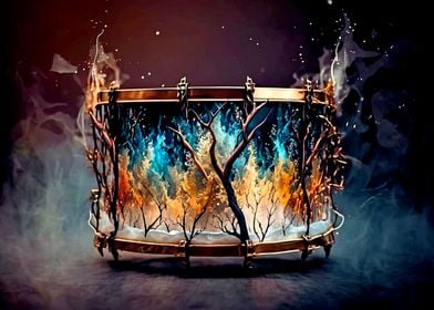 Colorful Drum