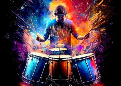 Colorful Drum