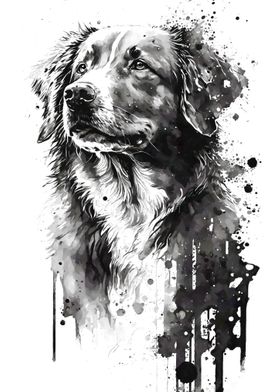 Duck Tolling Retriever Ink