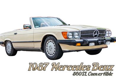 1987 Mercedes Benz 560SL