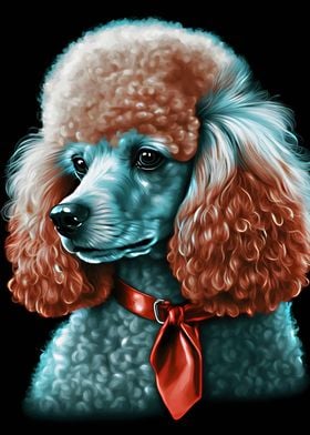 poodle painting