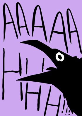 screaming crow