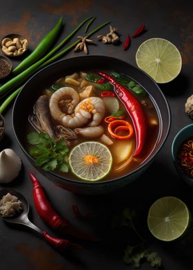 Tom Yum Noodle 