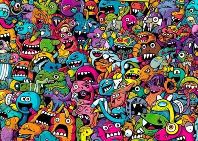 Monster Collage