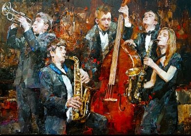 Oil Painting Music