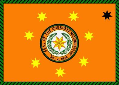 Cherokee Nation Flag