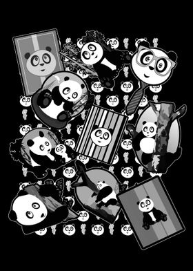 Panda Mix Black