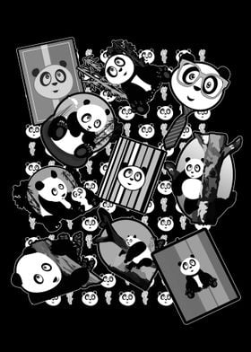 Panda Mix Black