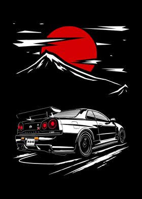 Nissan R34 Skyline