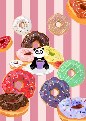 Panda And Donuts