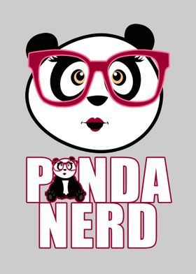 Panda Nerd Girl