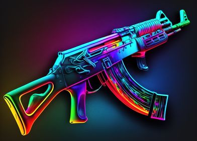 gun neon