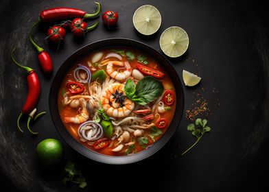 Tom Yum Noodle 