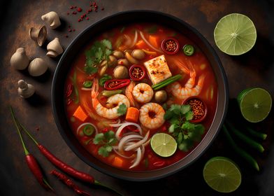 Tom Yum Noodle 