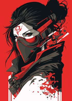 Japanese Ninja Girl