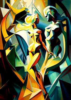 Abstract Woman