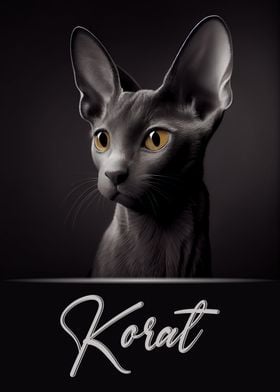 Korat Portrait