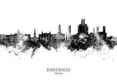 Birkenhead Skyline England