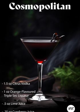 Cosmopolitan Cocktail