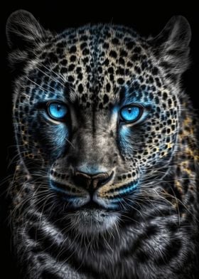 Magic frost leopard